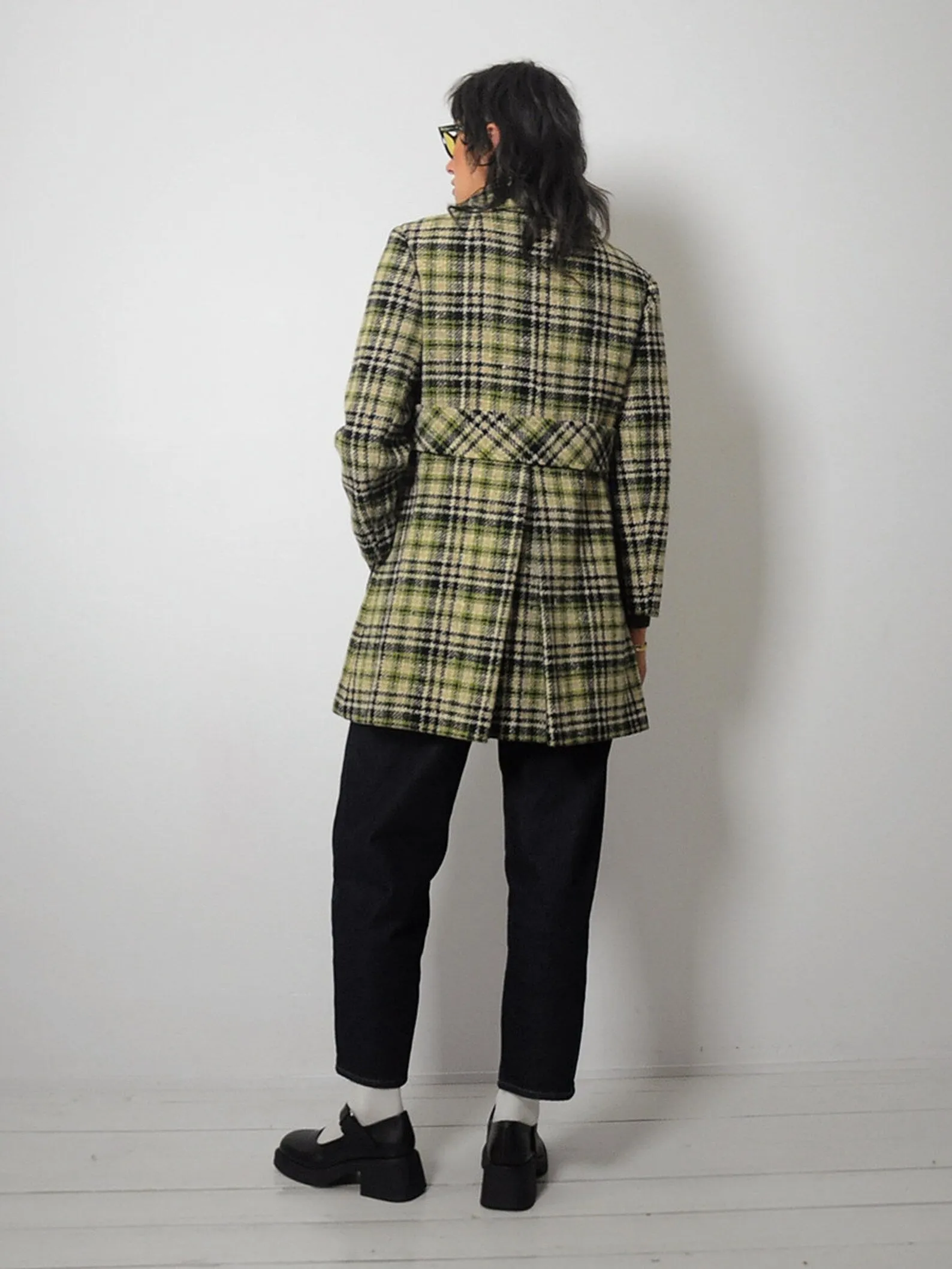 1960's Pendleton Tartan Wool Coat