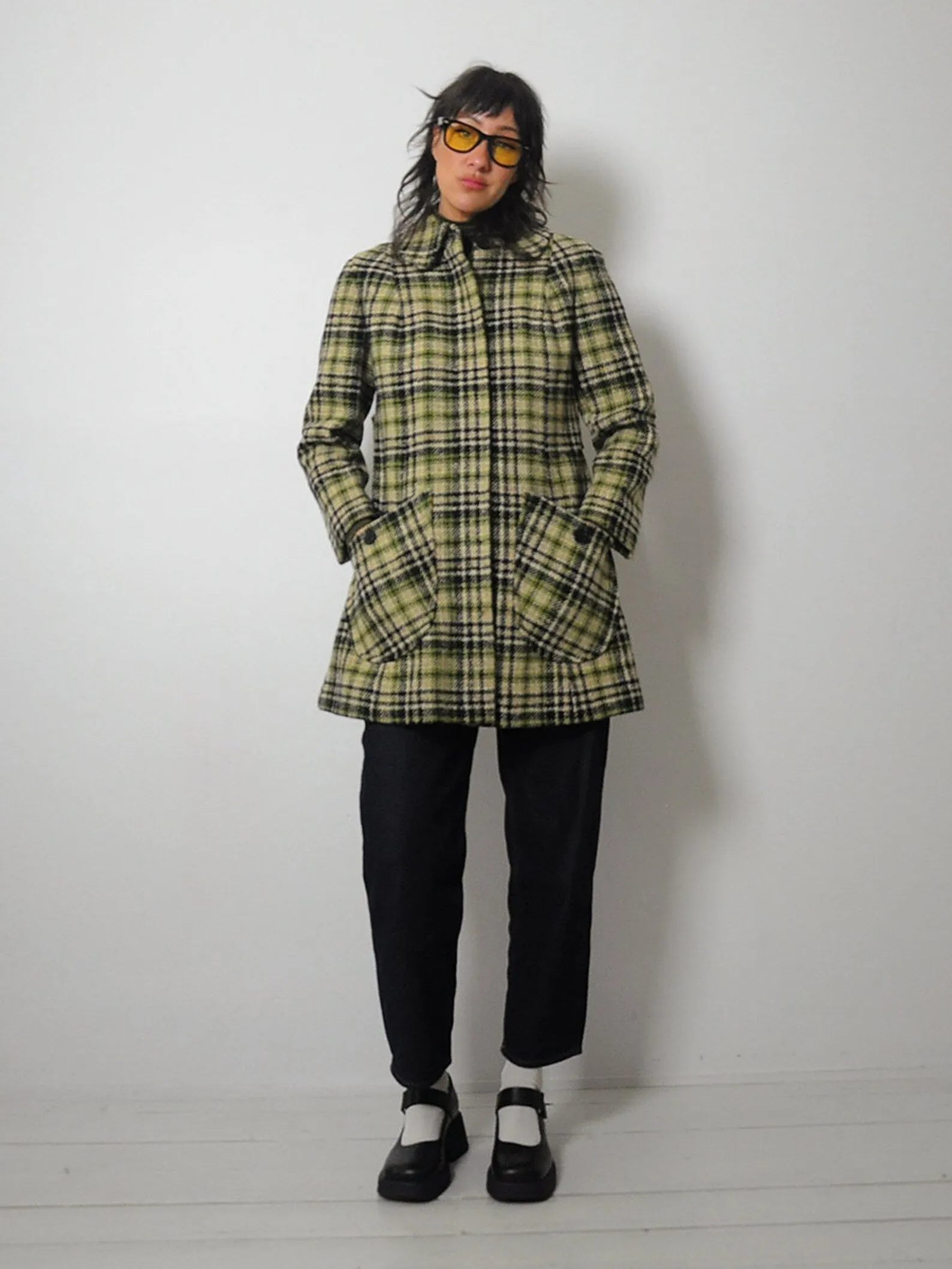 1960's Pendleton Tartan Wool Coat