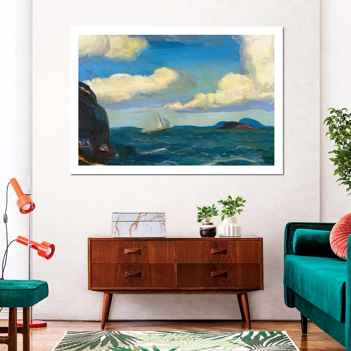 A Fresh Breeze 1916 Wall Art