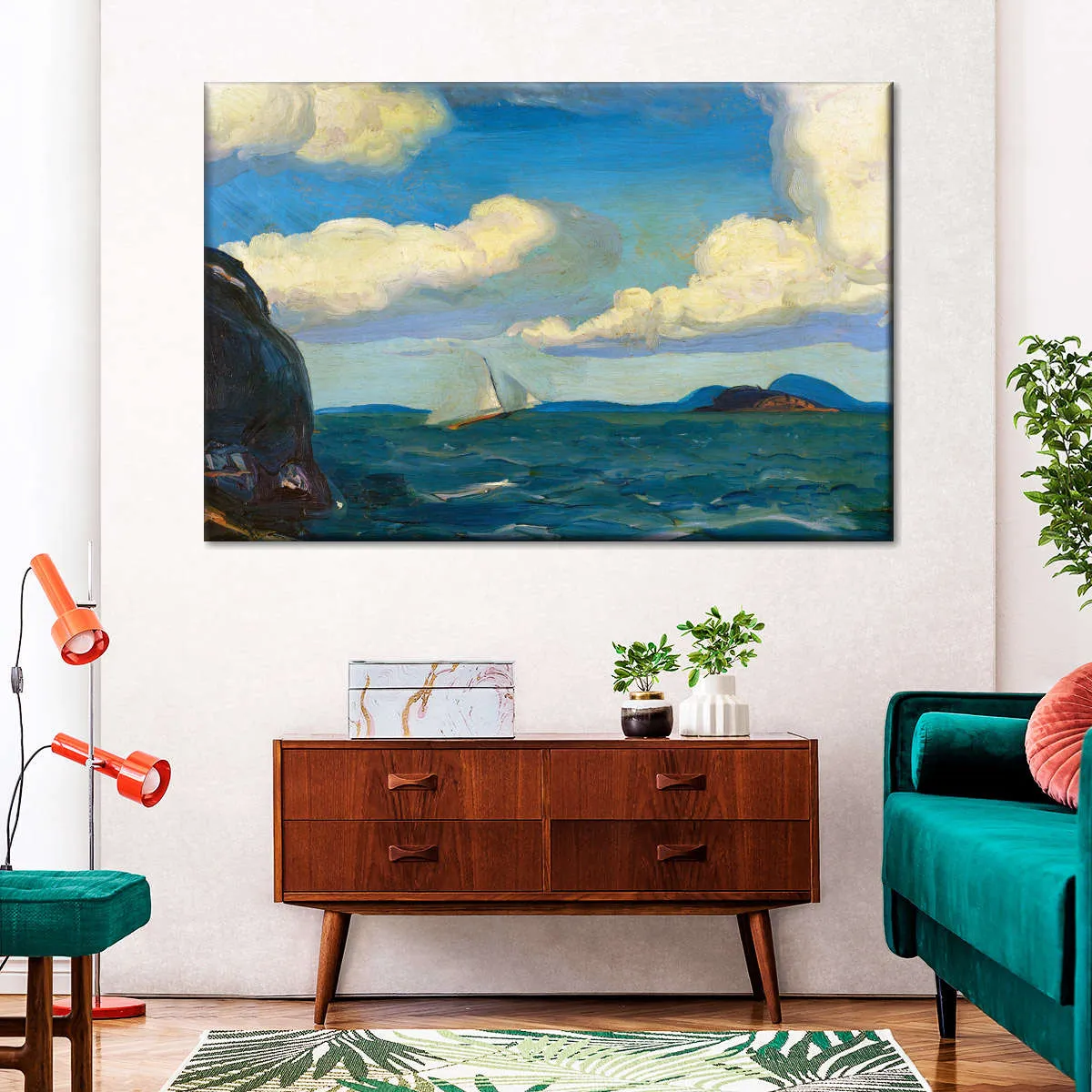 A Fresh Breeze 1916 Wall Art