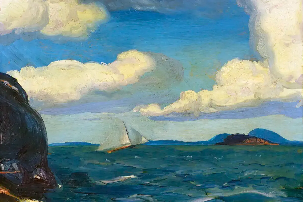 A Fresh Breeze 1916 Wall Art