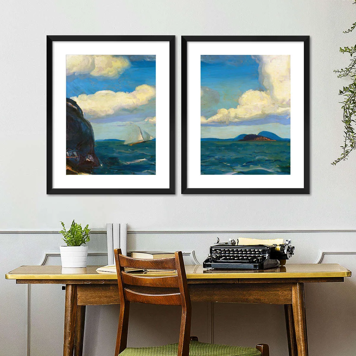 A Fresh Breeze 1916 Wall Art