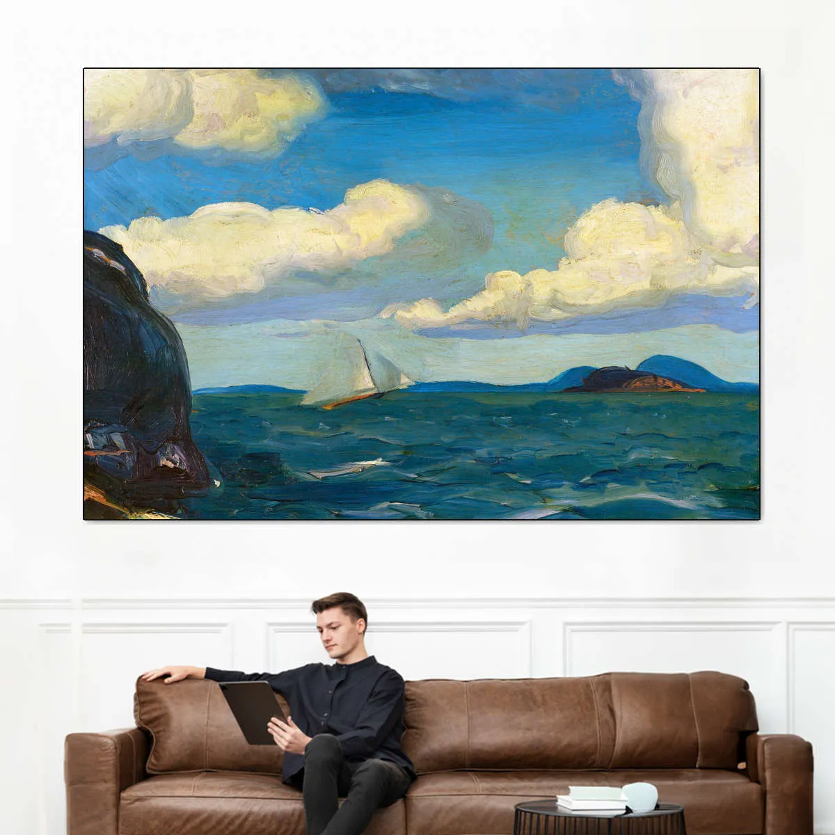 A Fresh Breeze 1916 Wall Art