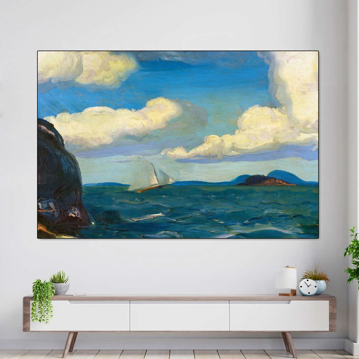 A Fresh Breeze 1916 Wall Art