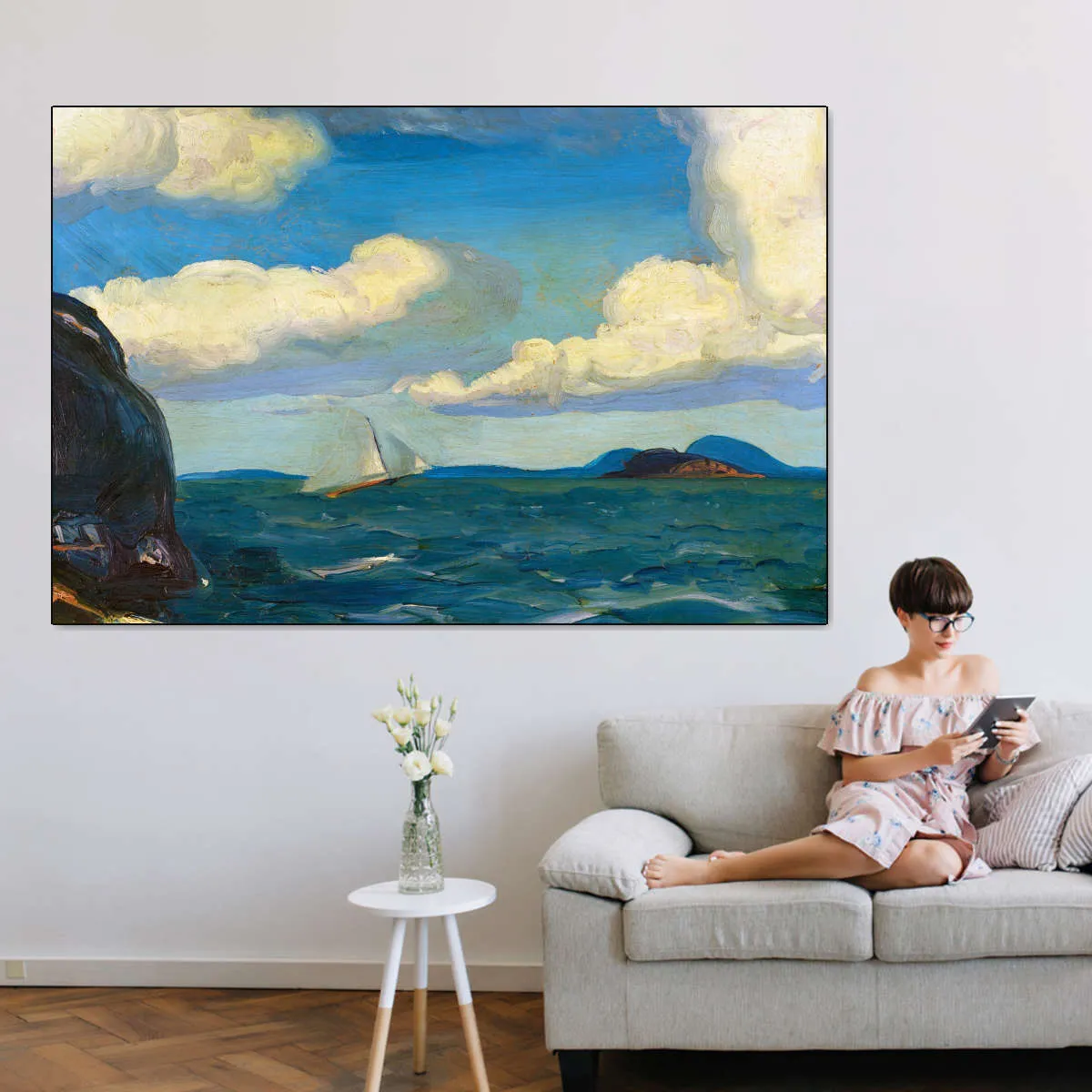 A Fresh Breeze 1916 Wall Art