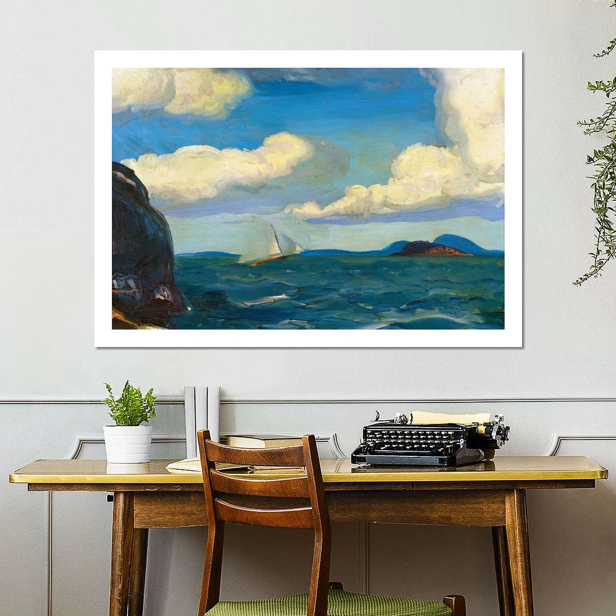 A Fresh Breeze 1916 Wall Art