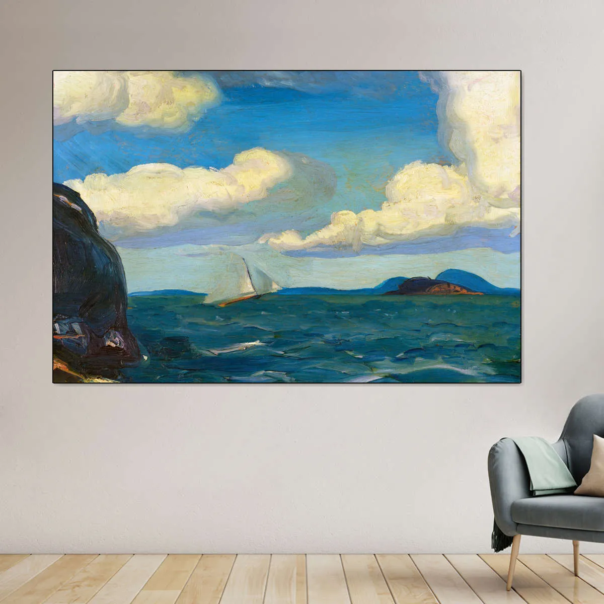 A Fresh Breeze 1916 Wall Art