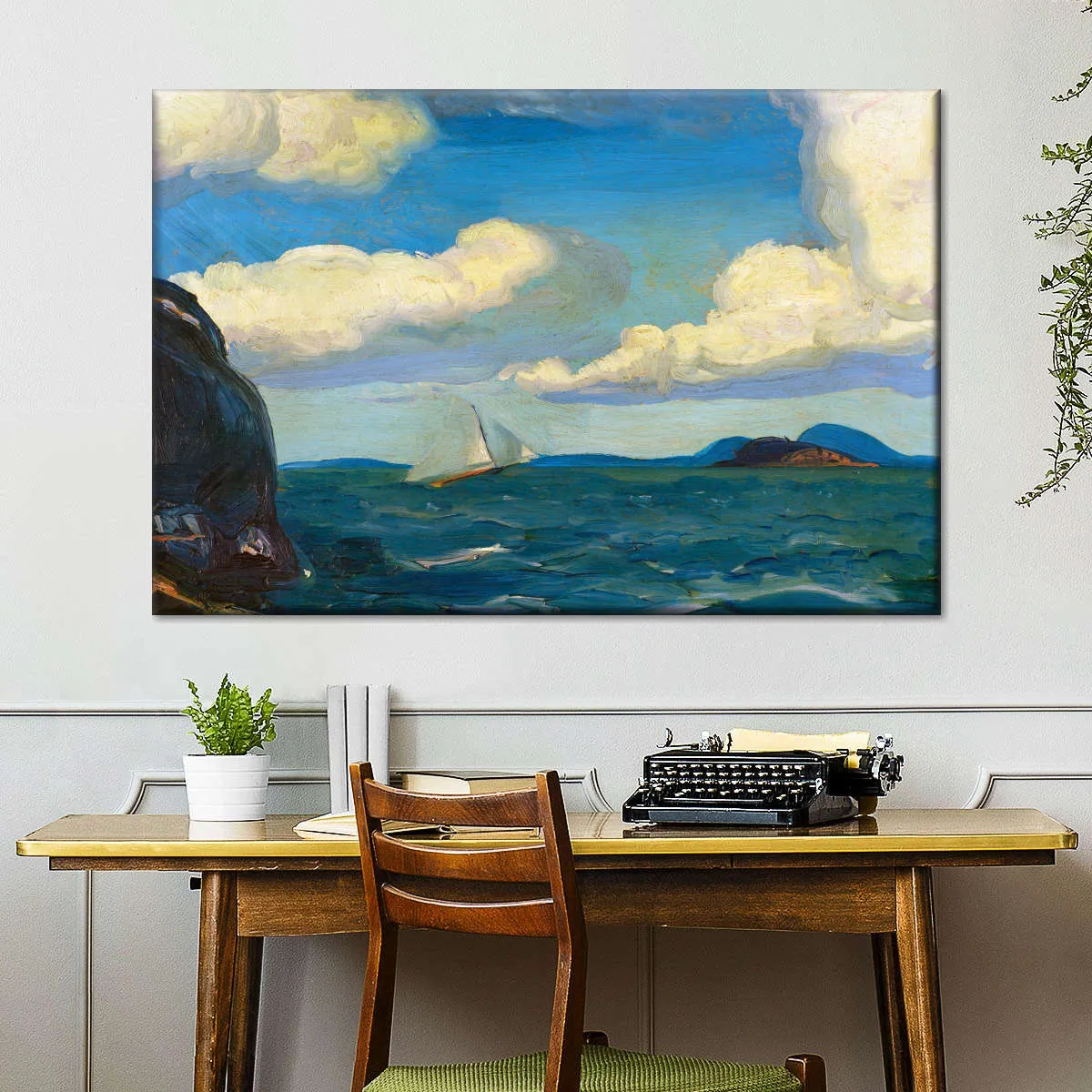 A Fresh Breeze 1916 Wall Art