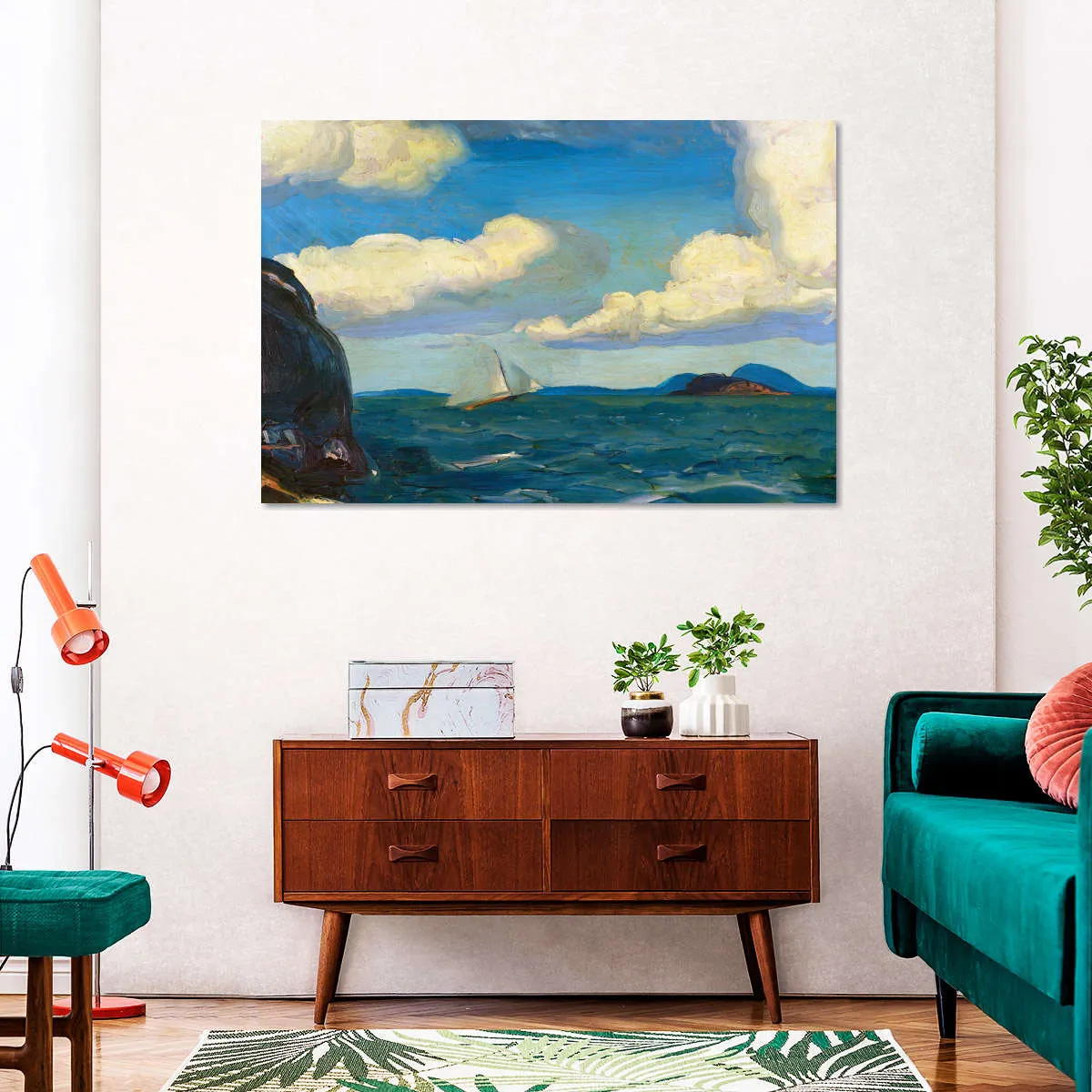 A Fresh Breeze 1916 Wall Art