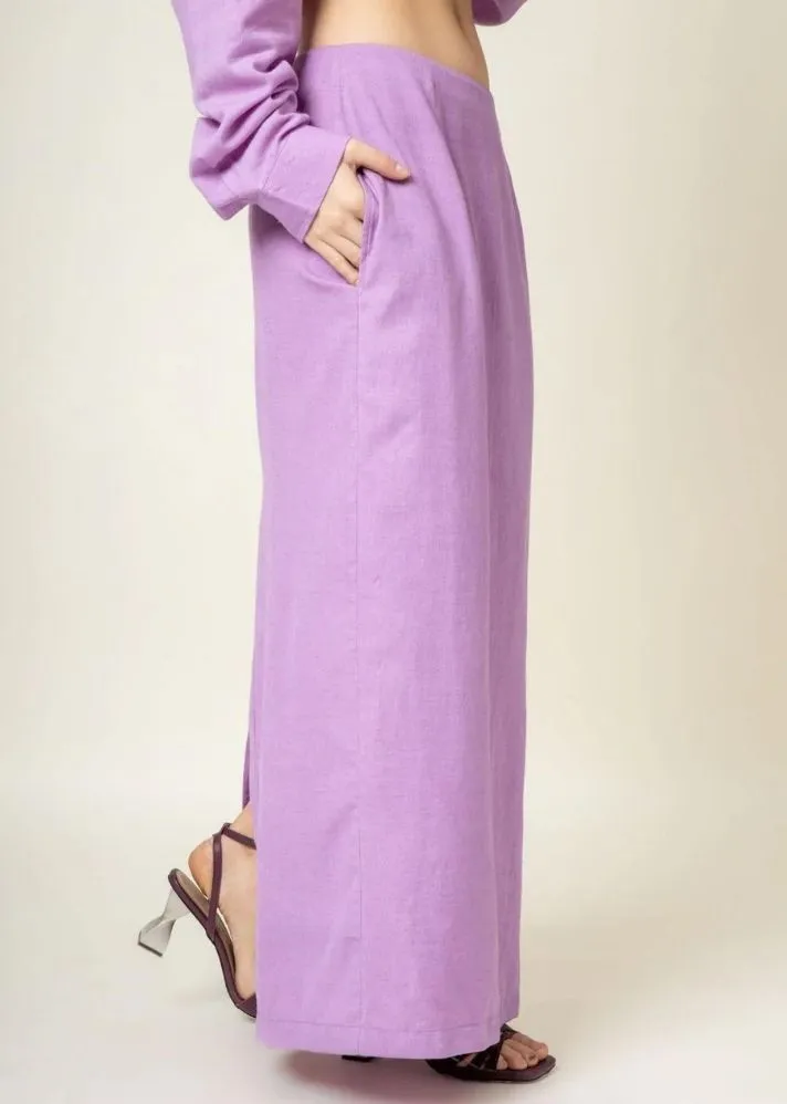 Abby Purple Skirt