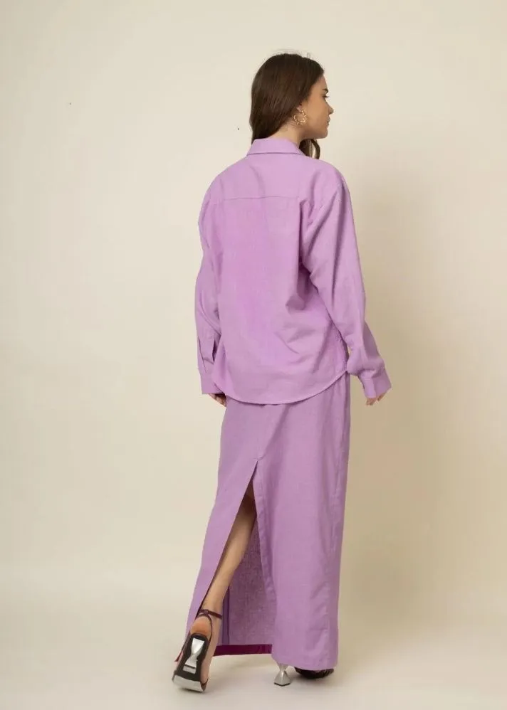 Abby Purple Skirt