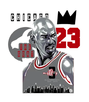 Air Jordan 3 White Cement Reimagined - White T-Shirt (The Goat)