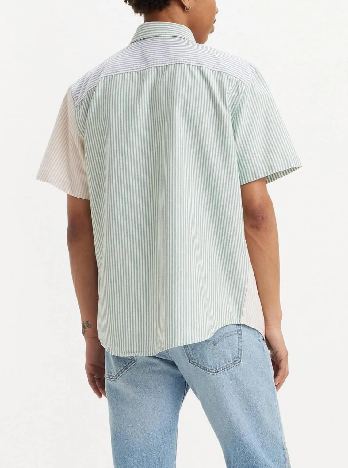 AUTHENTIC BUTTON DOWN | WAYLON STRIPE SAFARI