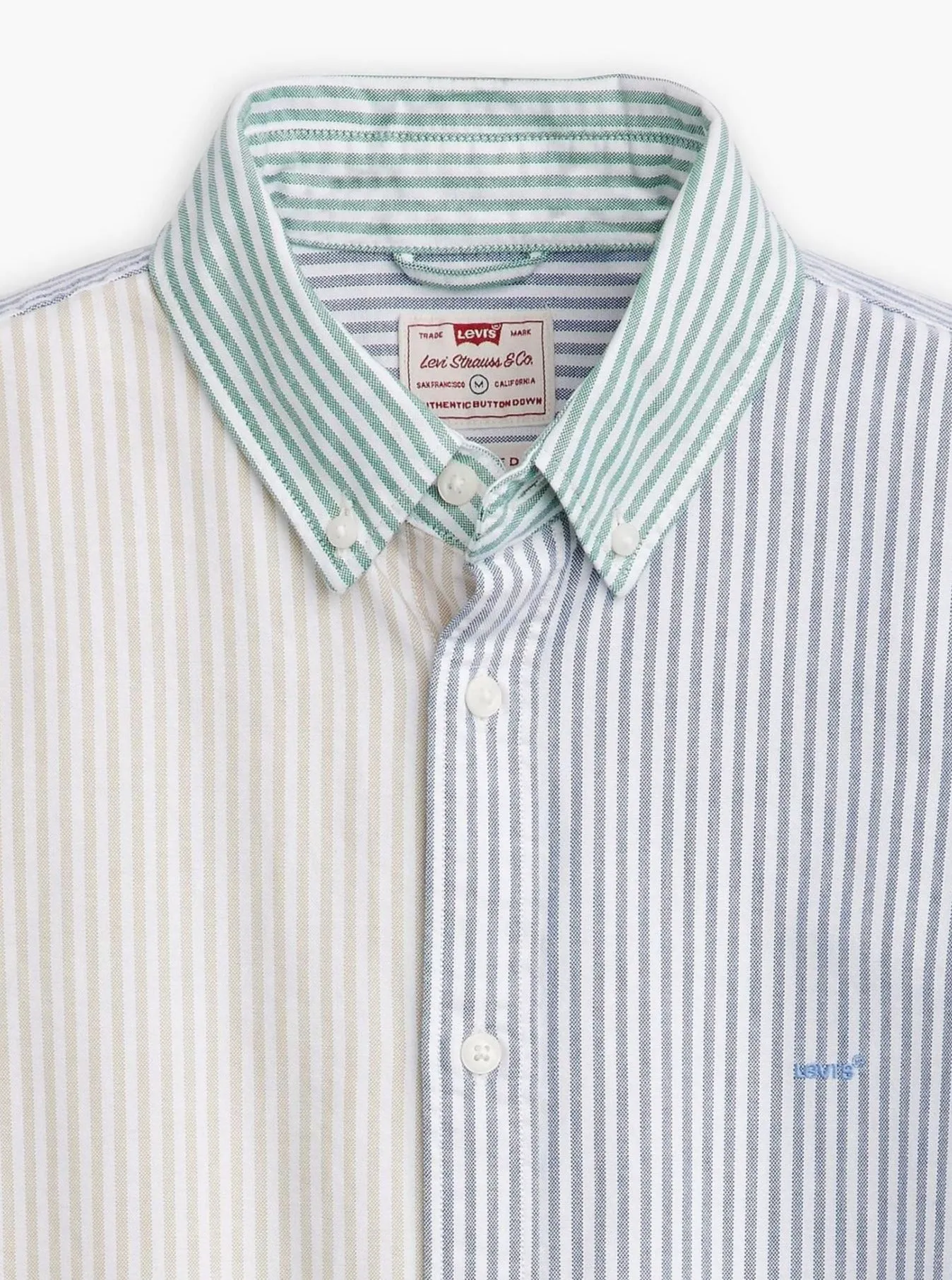 AUTHENTIC BUTTON DOWN | WAYLON STRIPE SAFARI