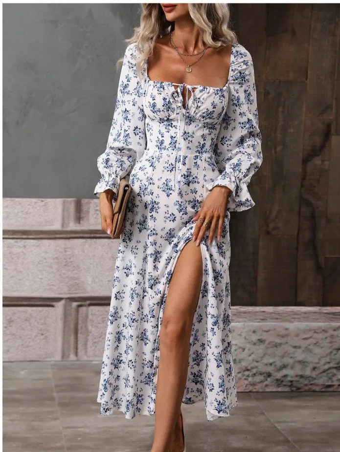 Bianca  Romantic Floral Midi Dress
