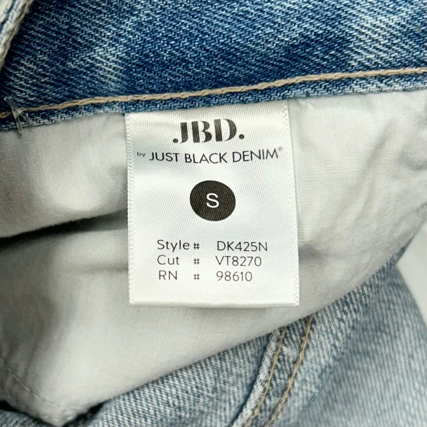 Blue Denim Skirt Mini & Short By Just Black, Size: S