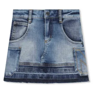 Blue Denim Skirt