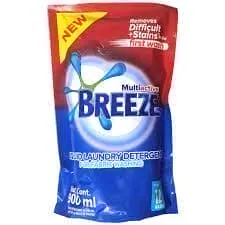 Breeze Multiactive Liquid Laundry Detergent 450ml - eliminates a wide variety of stains with no extra effort to soak, rub or complement with additional products and removes difficult stains in the first wash - 7411000356517