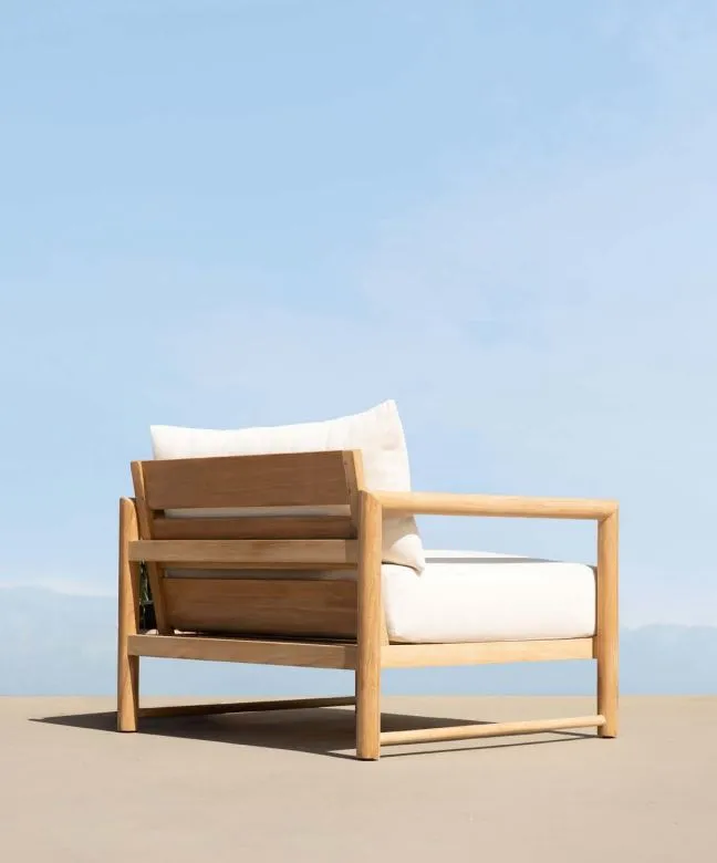 BREEZE XL TEAK 2 SEAT SOFA