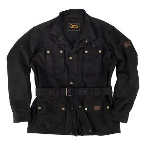 Burke & Wills Men's Biker Jacket - Black