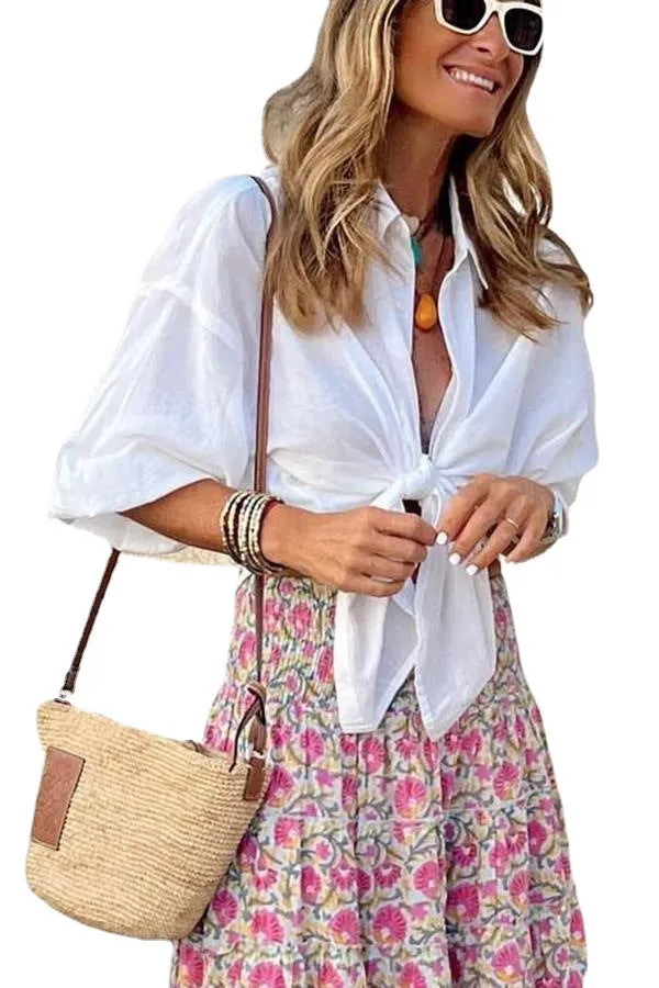 Casual Loose-Fit Summer Shirt