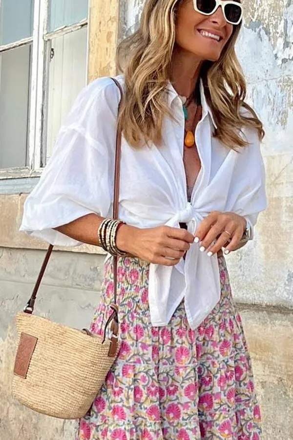 Casual Loose-Fit Summer Shirt