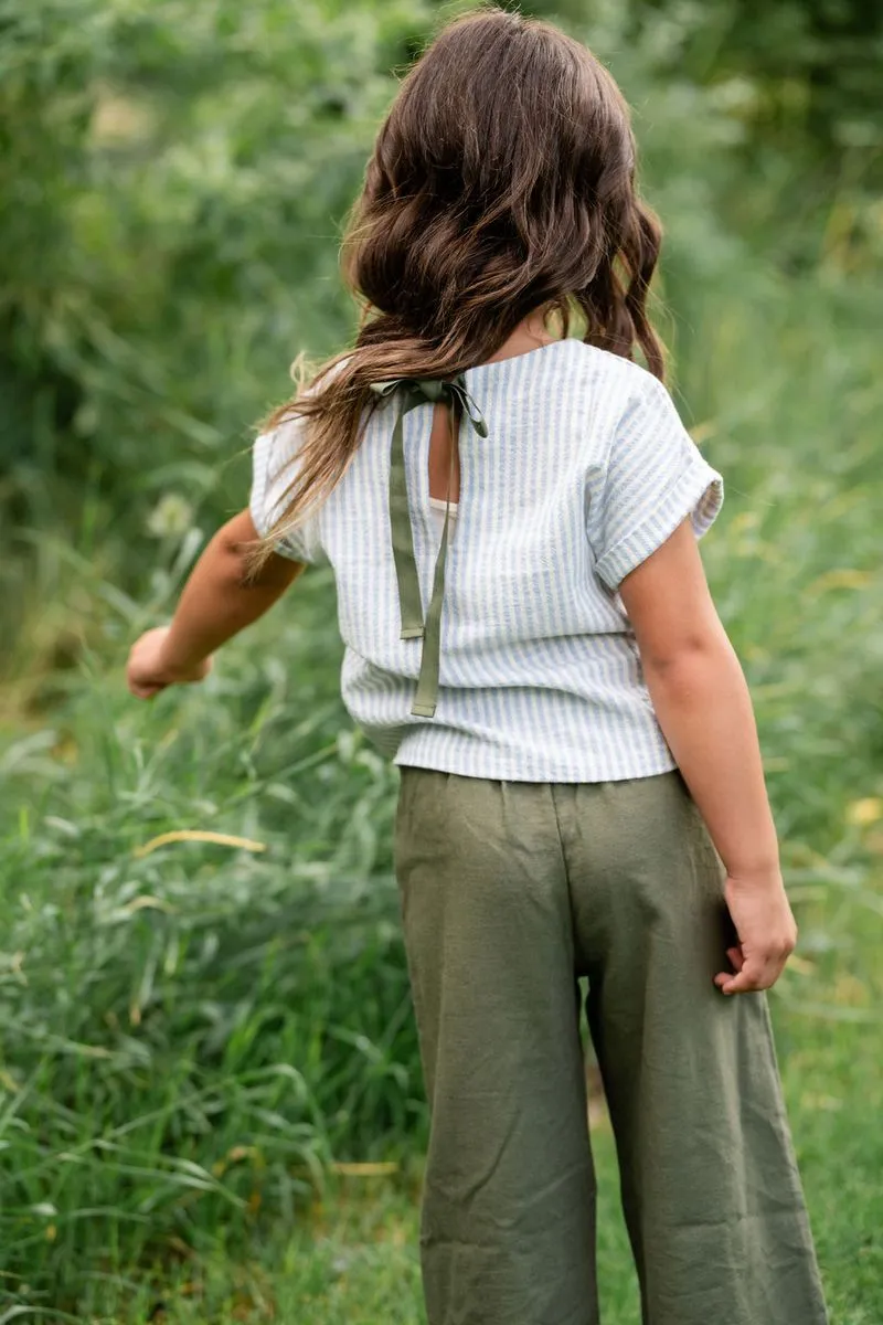 Day Shirt, Prairie Stripe