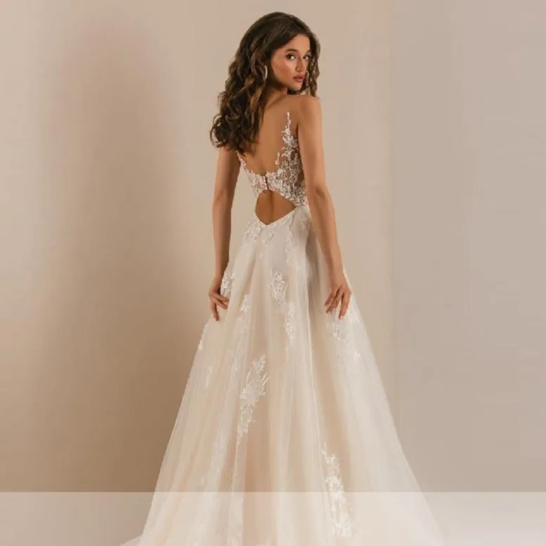 Deep V Tulle Temptation