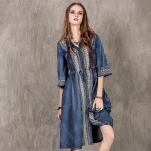 Denim skirt