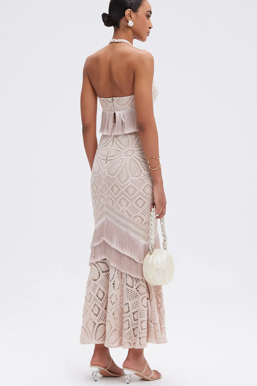 FLOWER CROCHET SKIRT