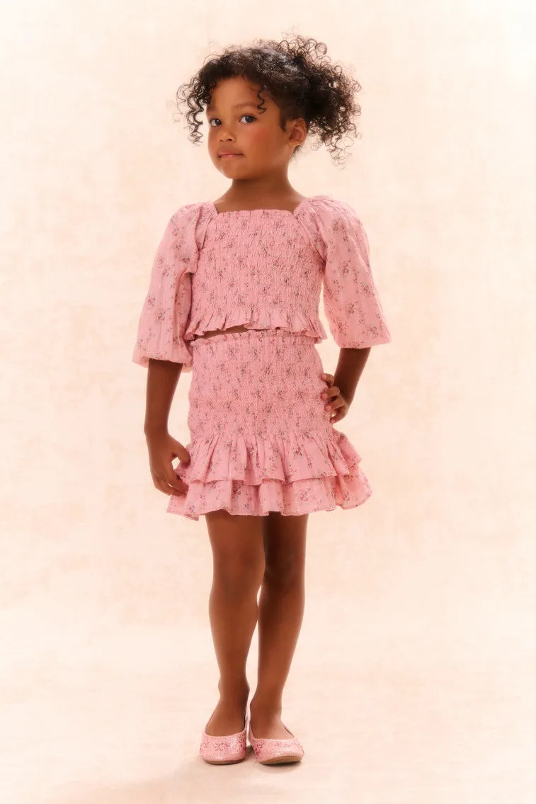 Girls Renette Cotton Skirt