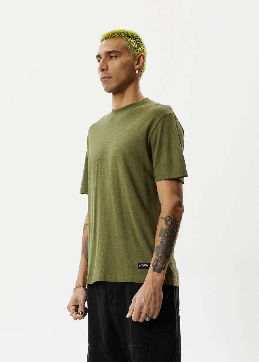 Hemp Retro T-Shirt | Classic Military