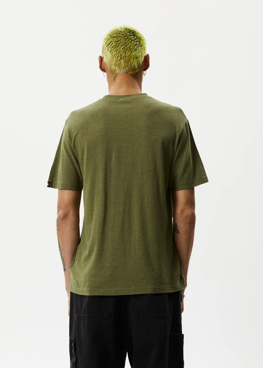 Hemp Retro T-Shirt | Classic Military