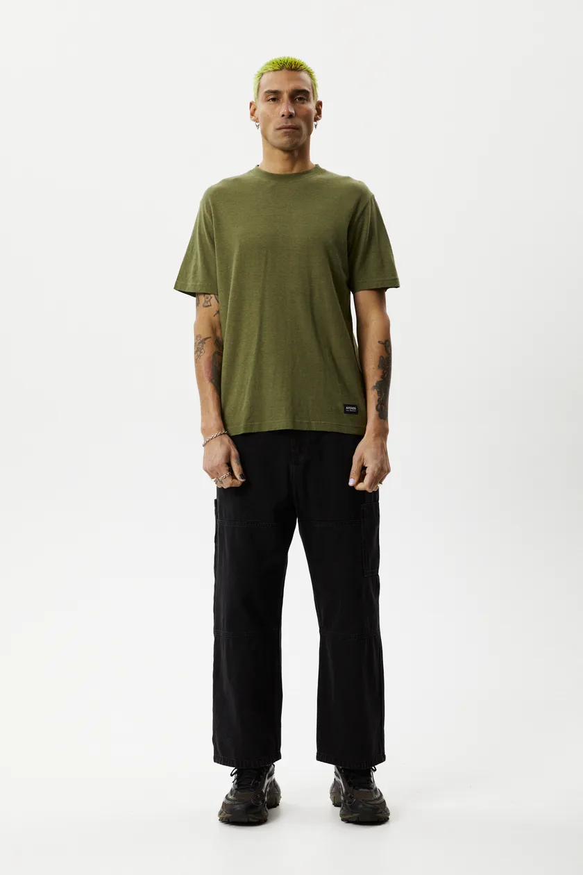 Hemp Retro T-Shirt | Classic Military