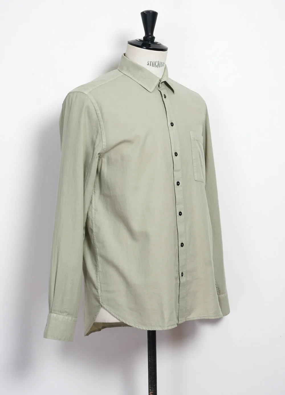 HENNING | Casual Classic Shirt | Pistachio