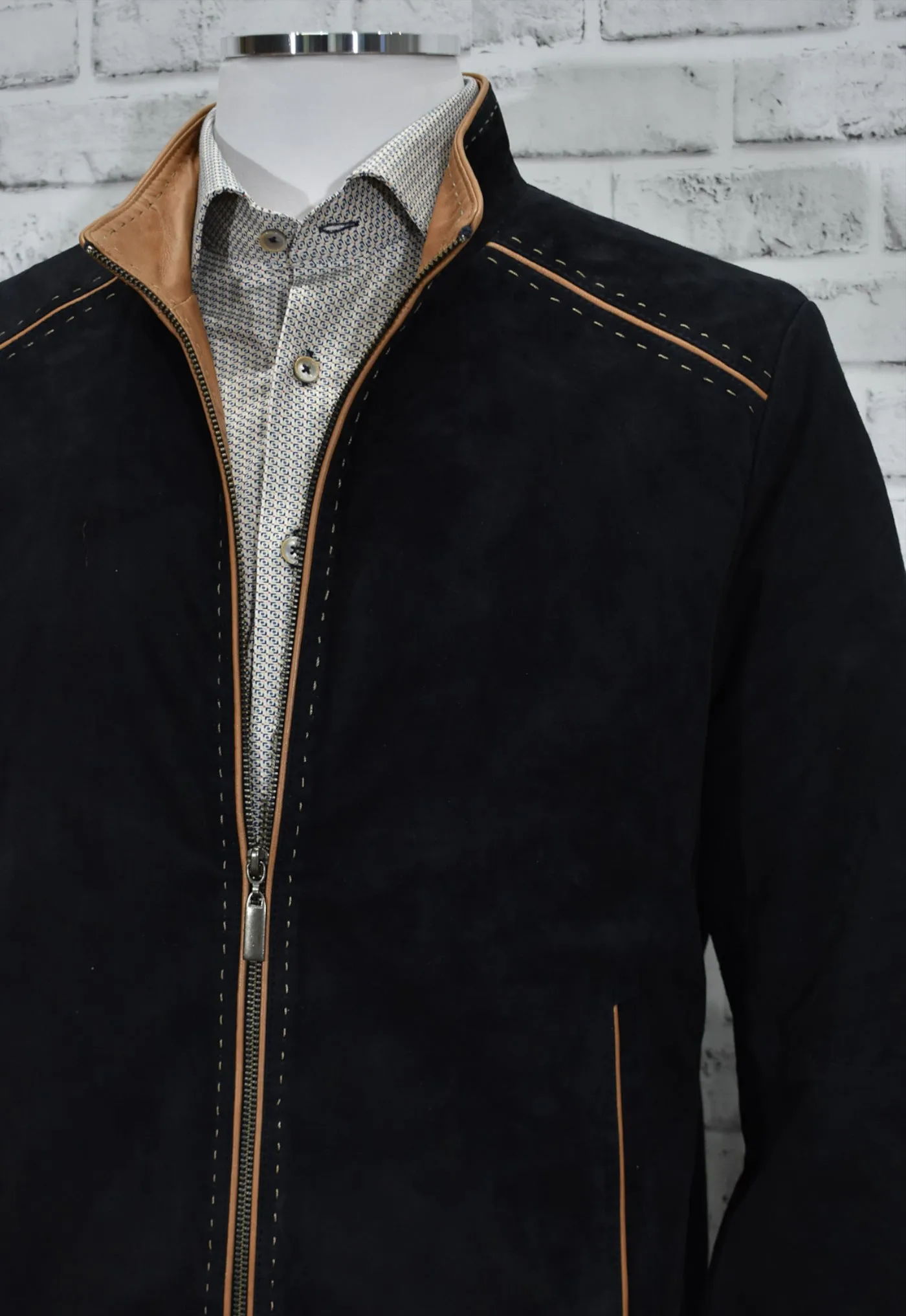 J101 Vanderbilt Exclusive Suede Jacket
