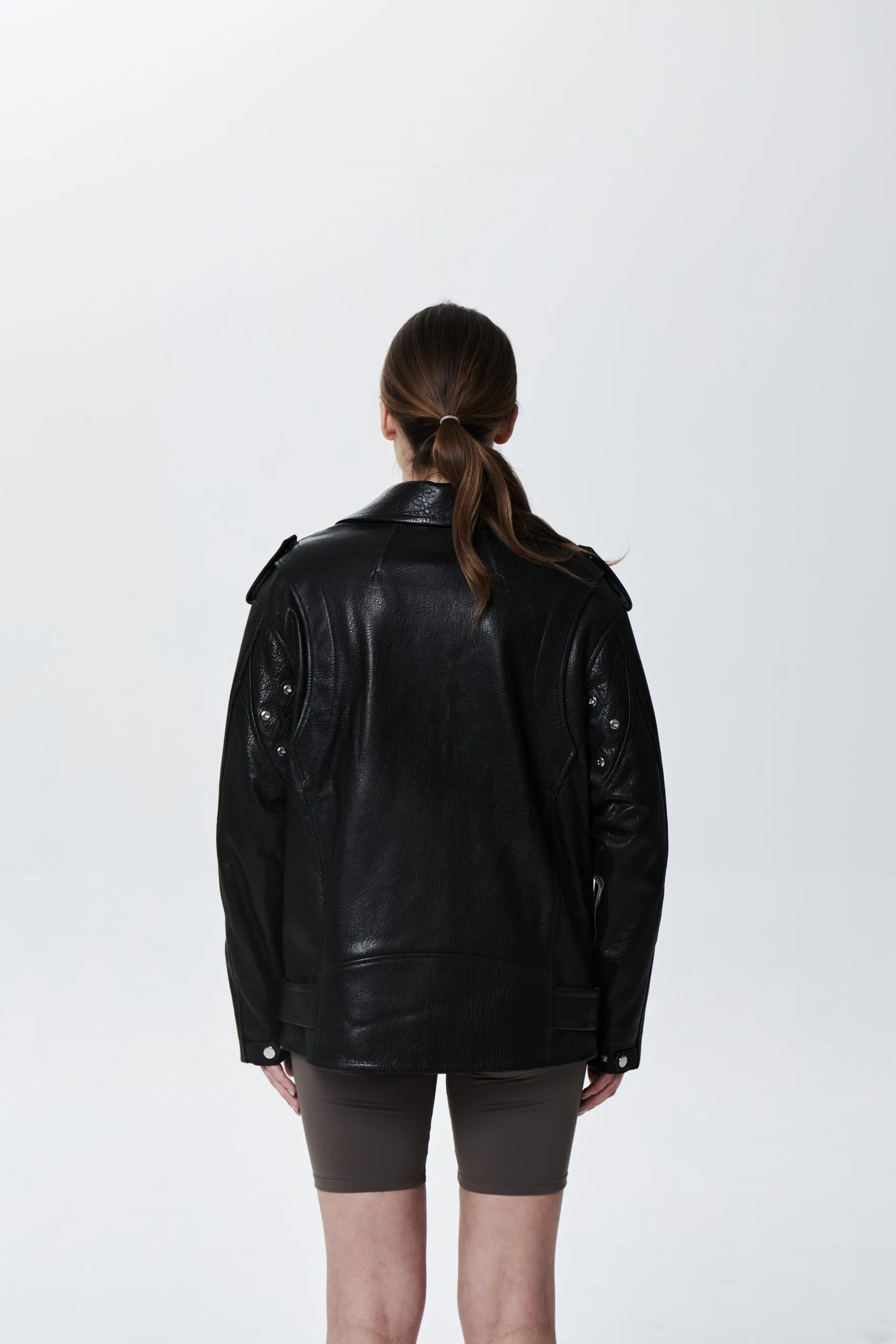 LEATHER BIKER JACKET VINTAGE