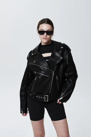 LEATHER BIKER JACKET VINTAGE