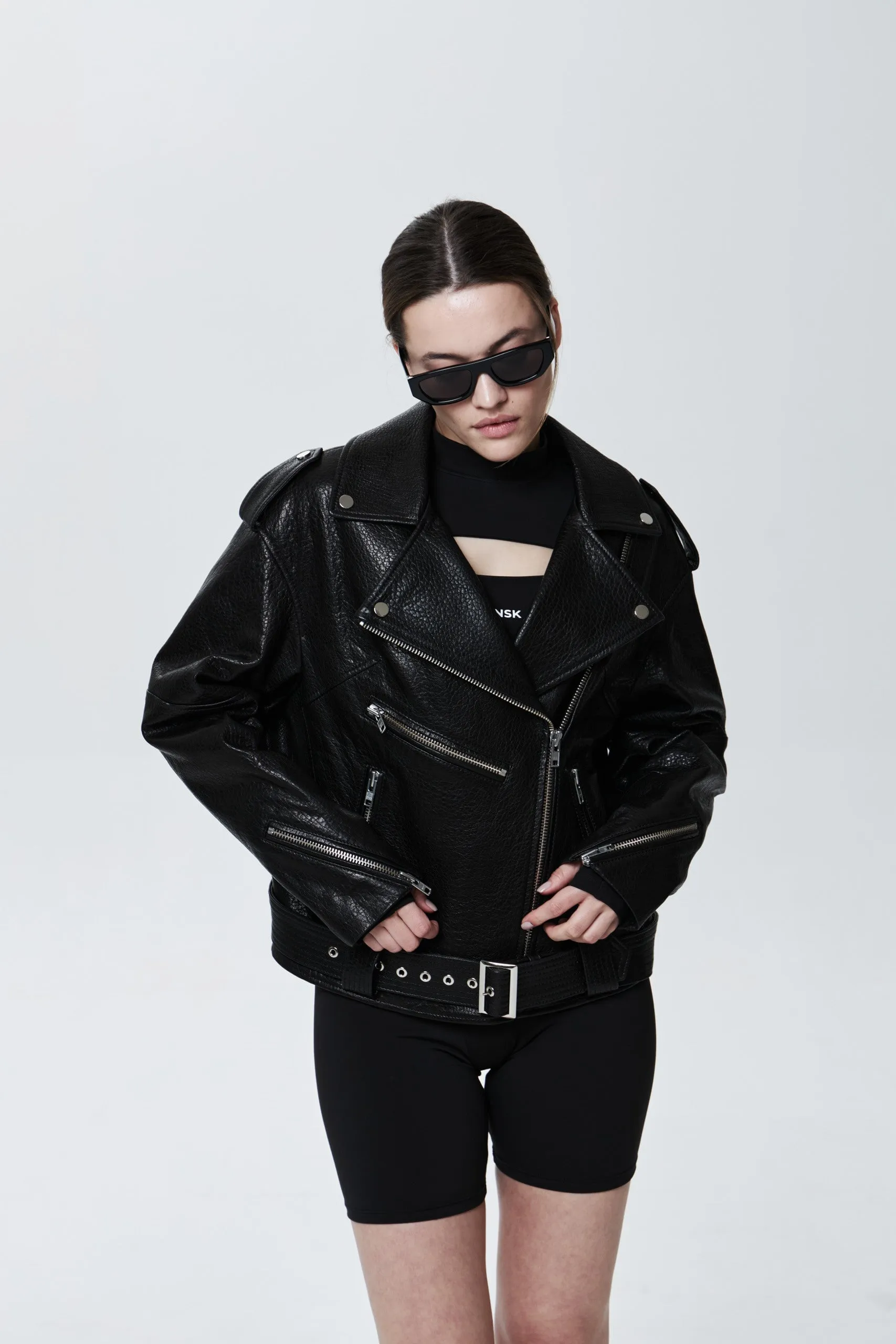 LEATHER BIKER JACKET VINTAGE
