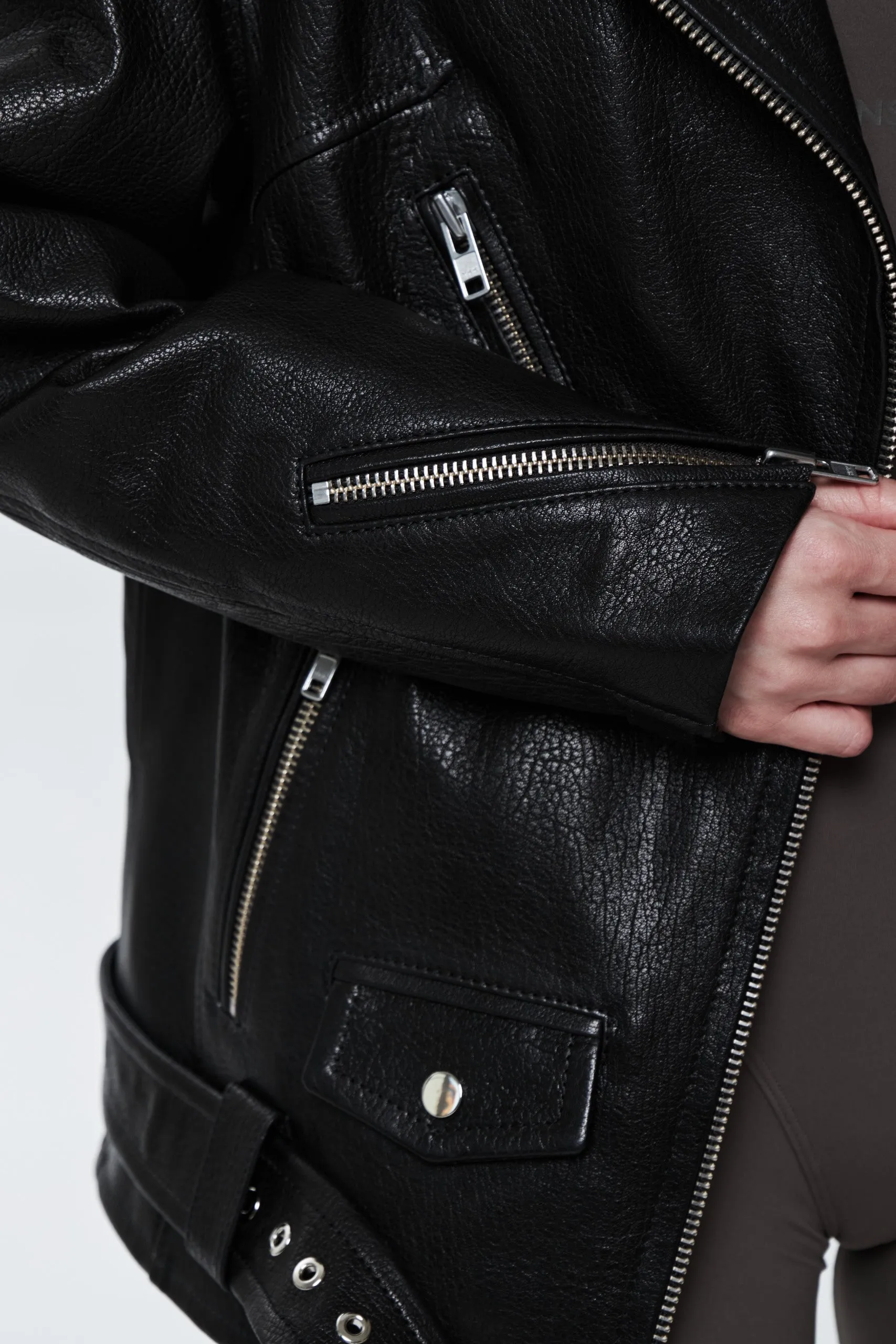 LEATHER BIKER JACKET VINTAGE