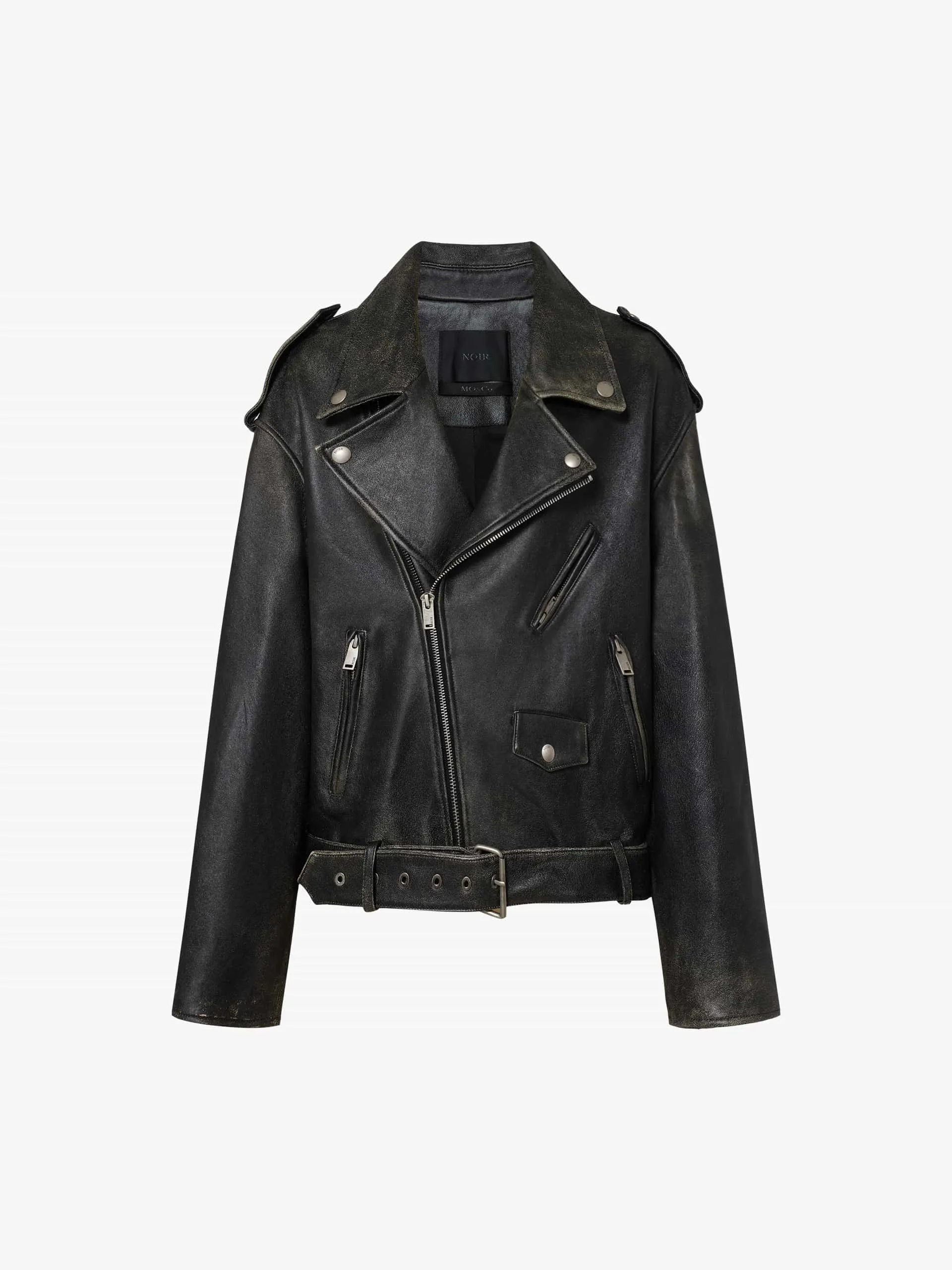 Leather Biker Jacket