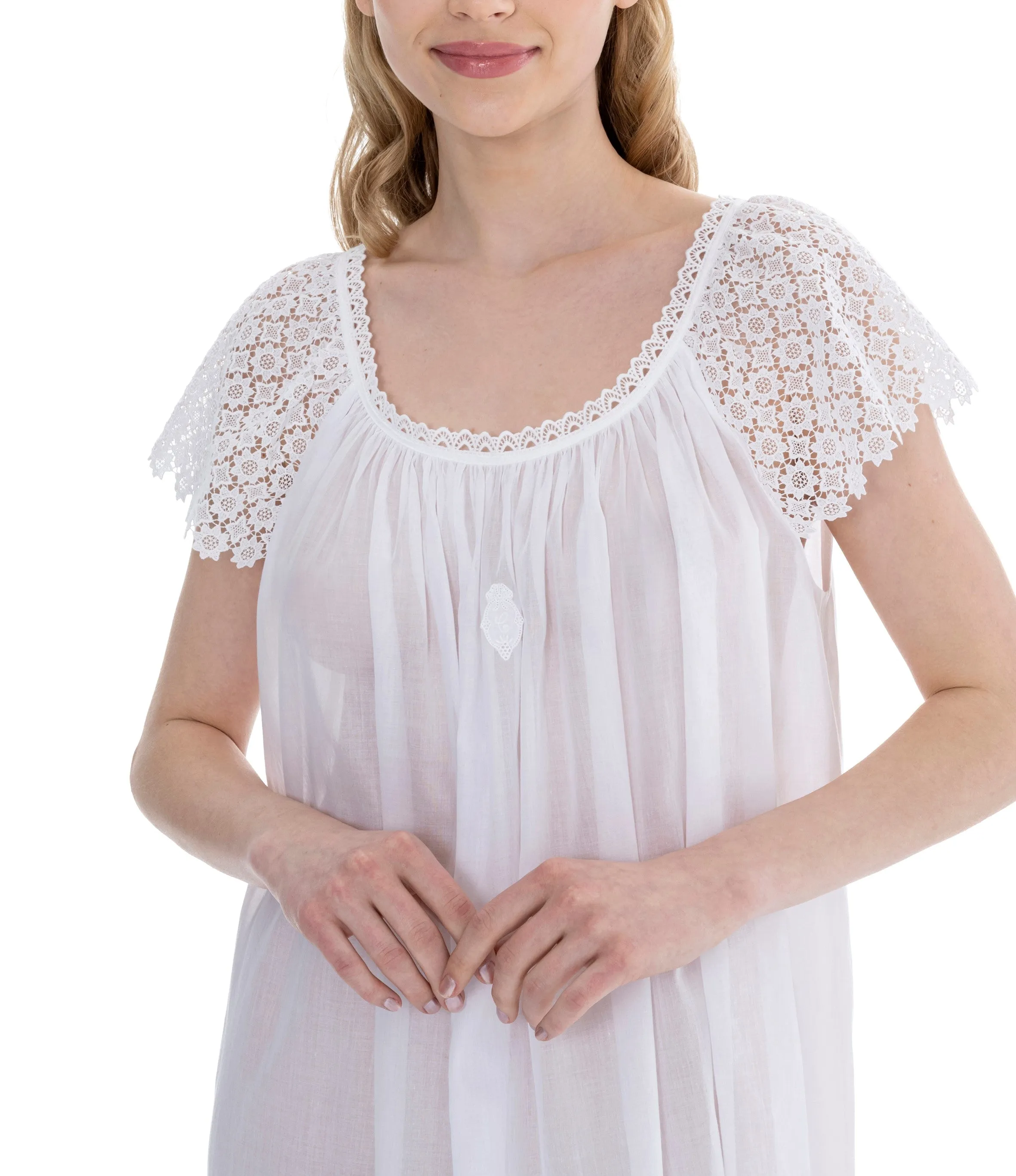 Luise BD Mousseline Nightdress (In stock, 3 day delivery)