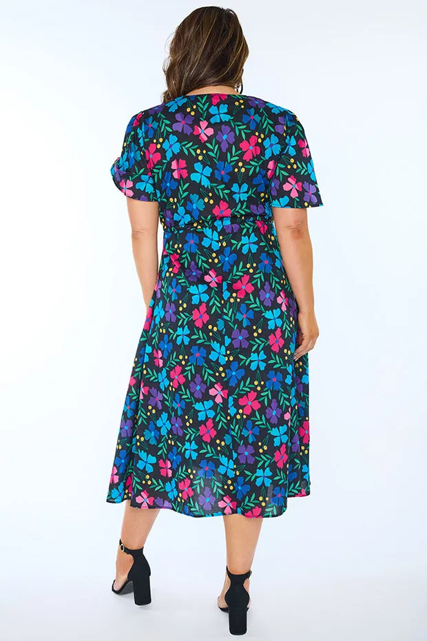 Marley Cotton Paper Posies Dress