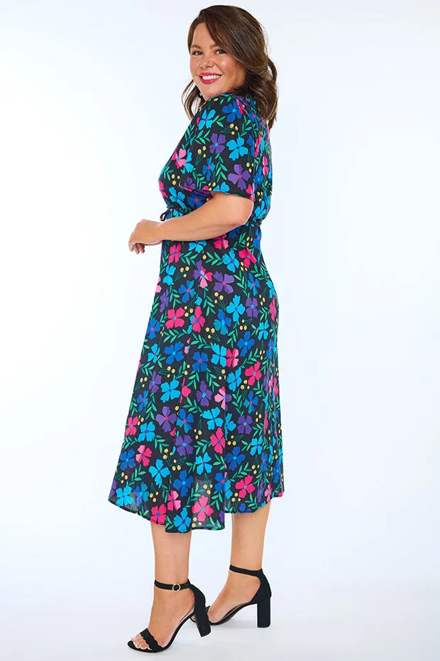Marley Cotton Paper Posies Dress