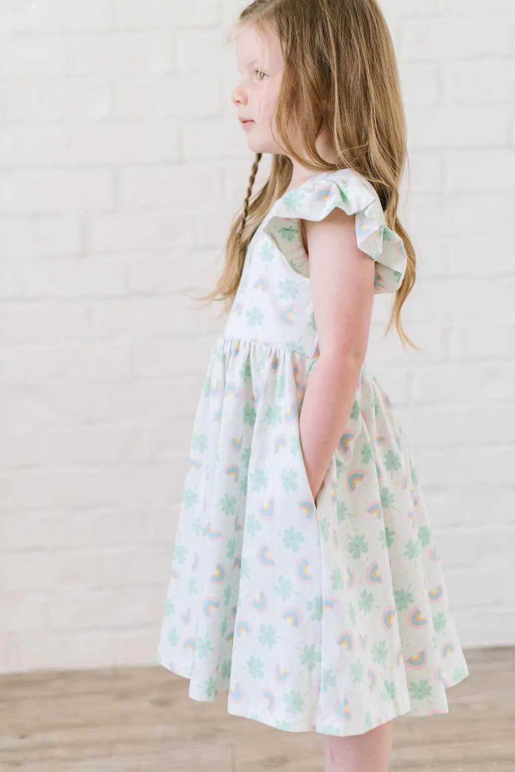Olivia Dress in Lucky