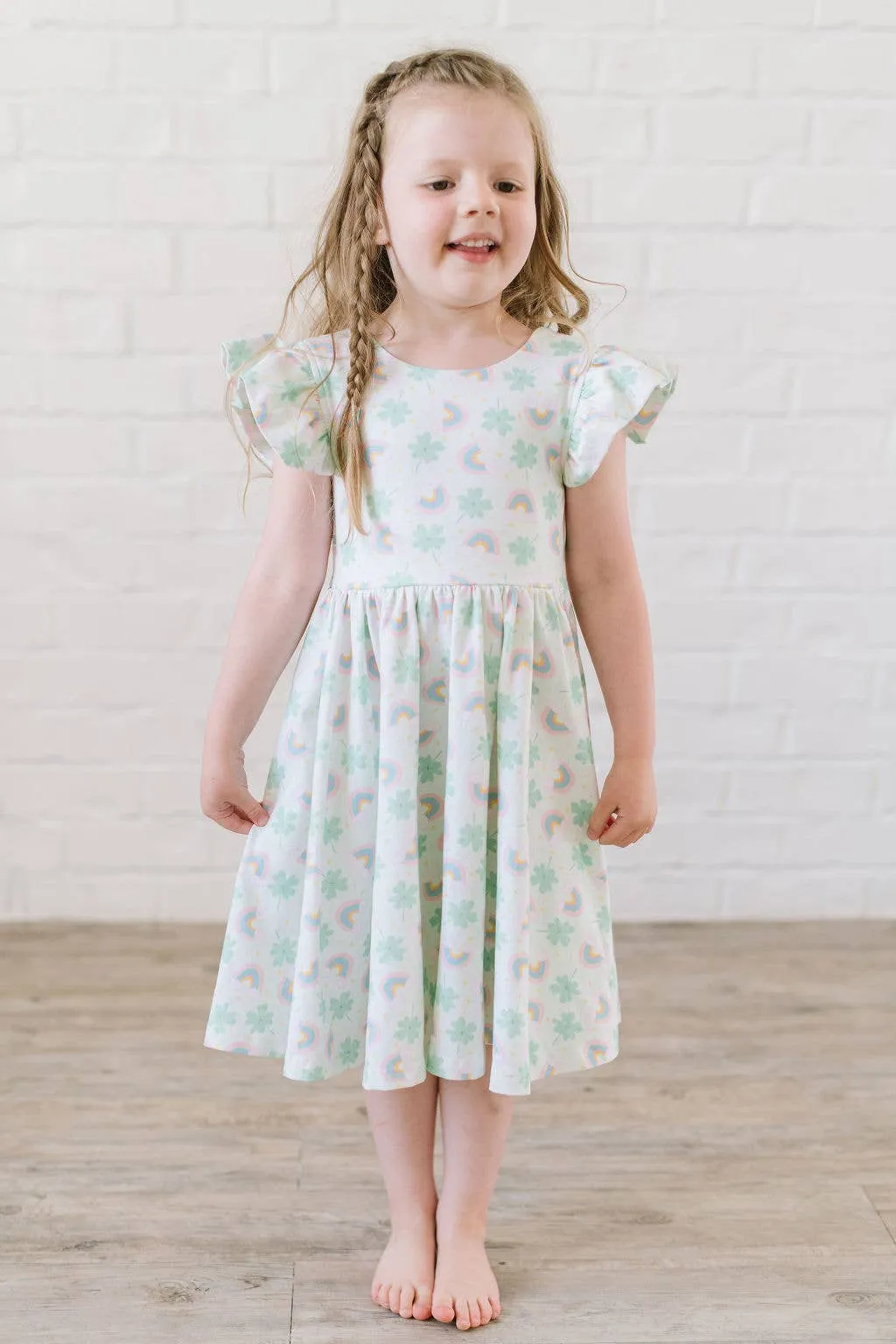 Olivia Dress in Lucky