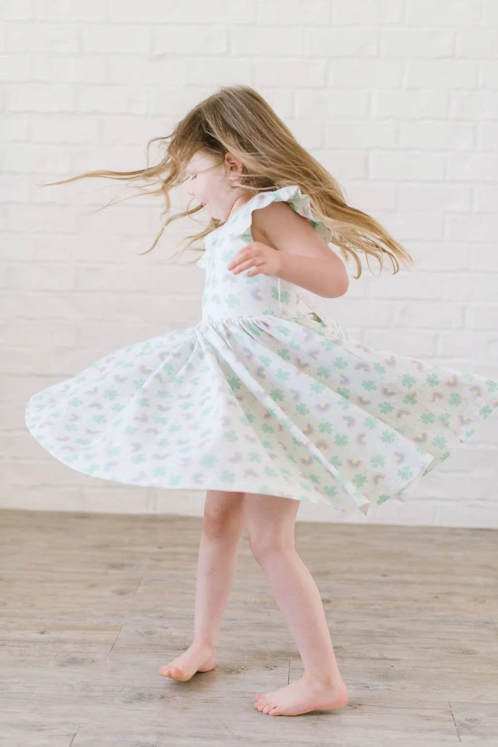 Olivia Dress in Lucky