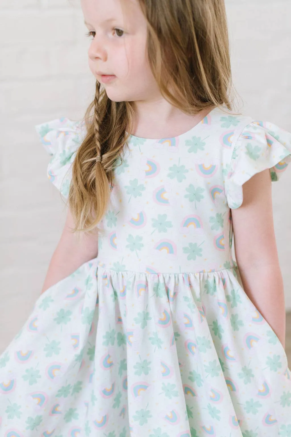 Olivia Dress in Lucky