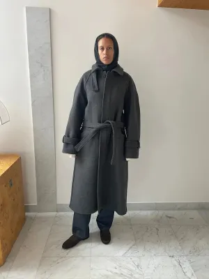 Oversized Coat, Dark Grey