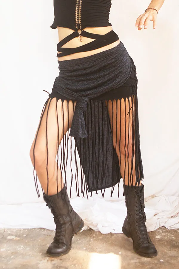 Panel & Tassel skirt